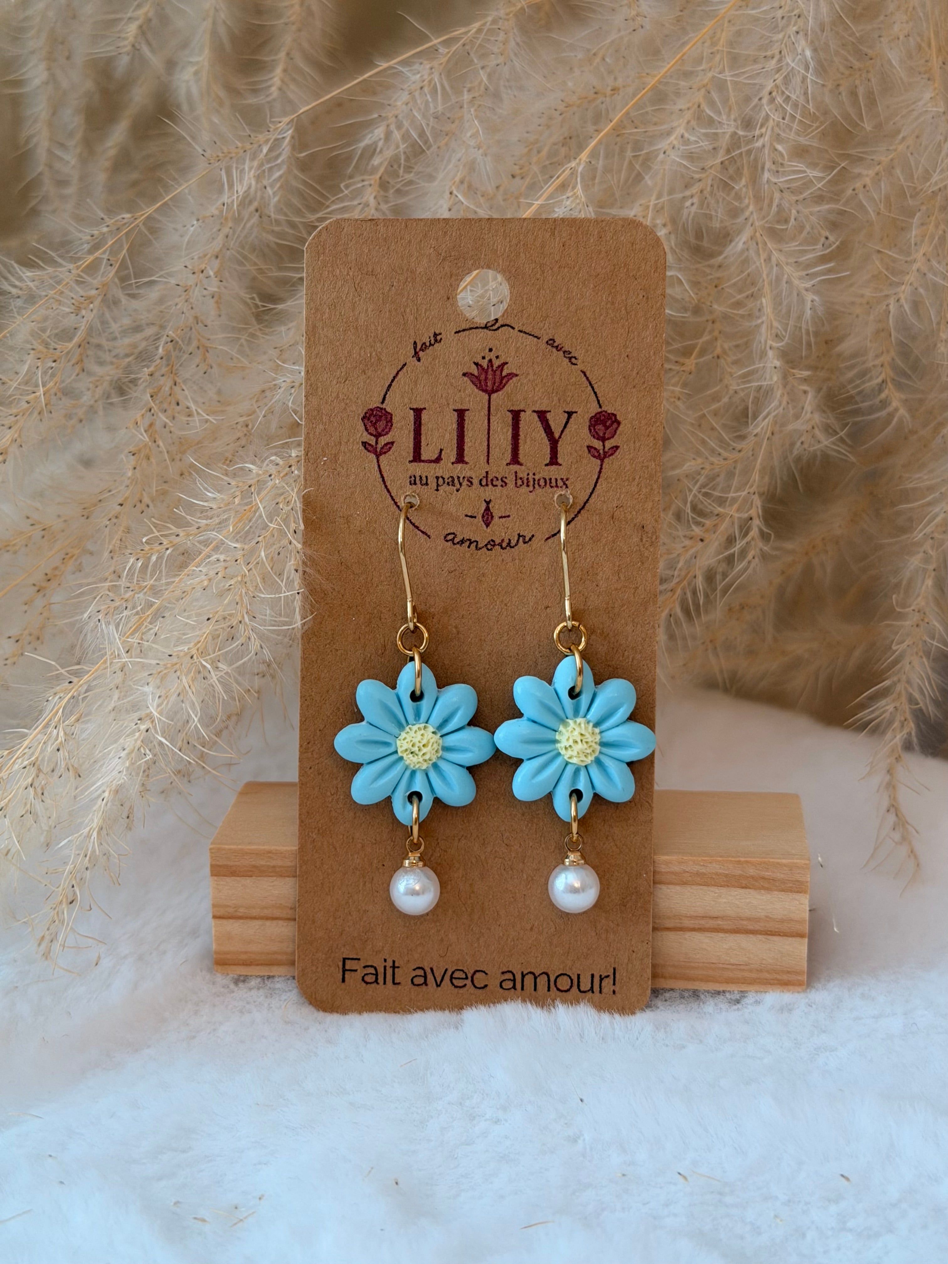 🌼 Marguerite bleue